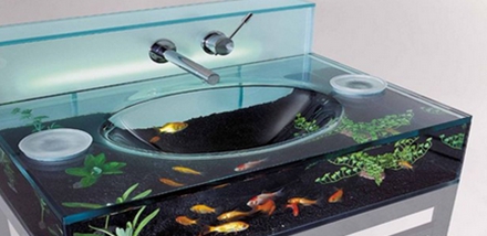 有趣的軟裝設(shè)計,創(chuàng)意洗手盆